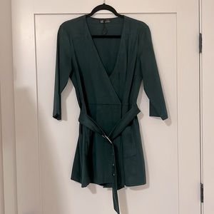 Zara Suede Romper